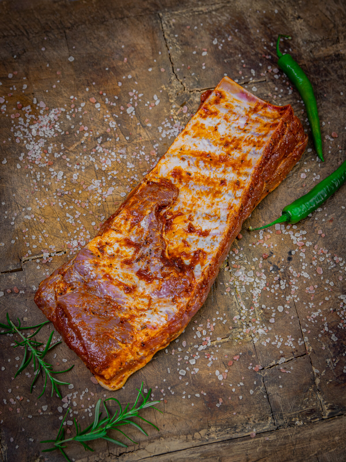 BBQ ribi linnase-viski marinaadis